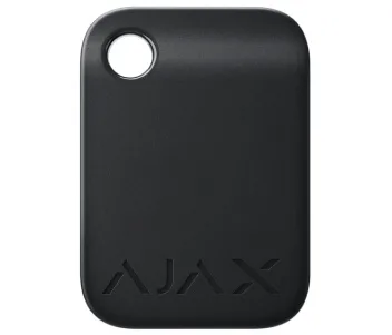 Безконтактний брелок управління Ajax Tag Black (10pcs)