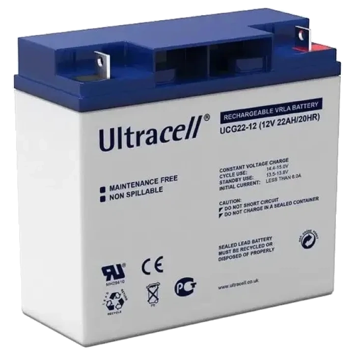 Акумуляторна батарея Ultracell UCG22-12 12V/22Ah