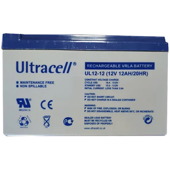 Акумуляторна батарея Ultracell UCG 12-12 AGM 12V 12 Ah
