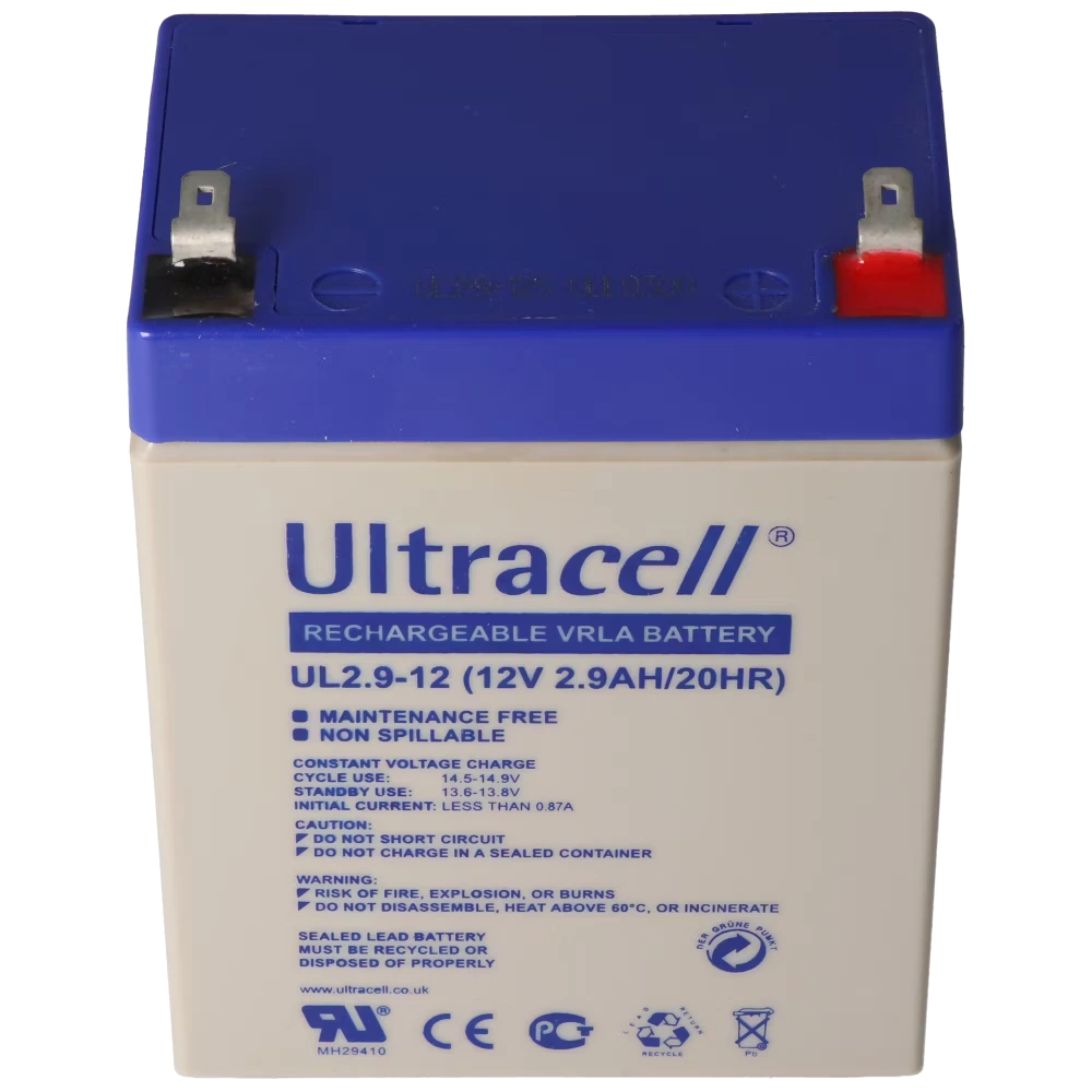 Акумуляторна батарея Ultracell UL2.9-12 AGM 12V 2,9Ah