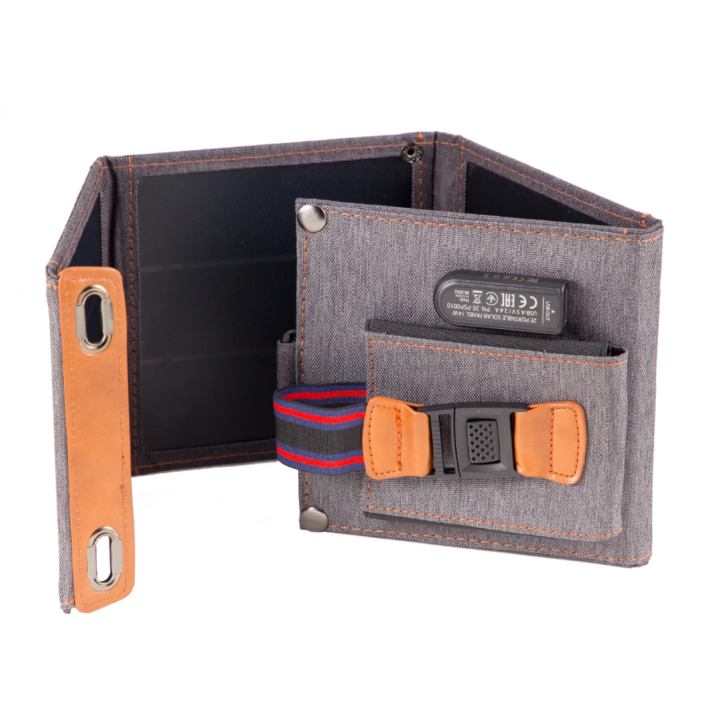 Сонячна панель 2E портативна 14 Вт USB-A 5V/2.4A