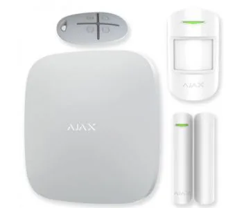 Комплект Ajax StarterKit (white) бездротової сигналізації