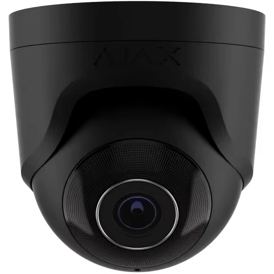 IP відеокамера Ajax TurretCam (8EU) ASP black 5МП (2.8мм)