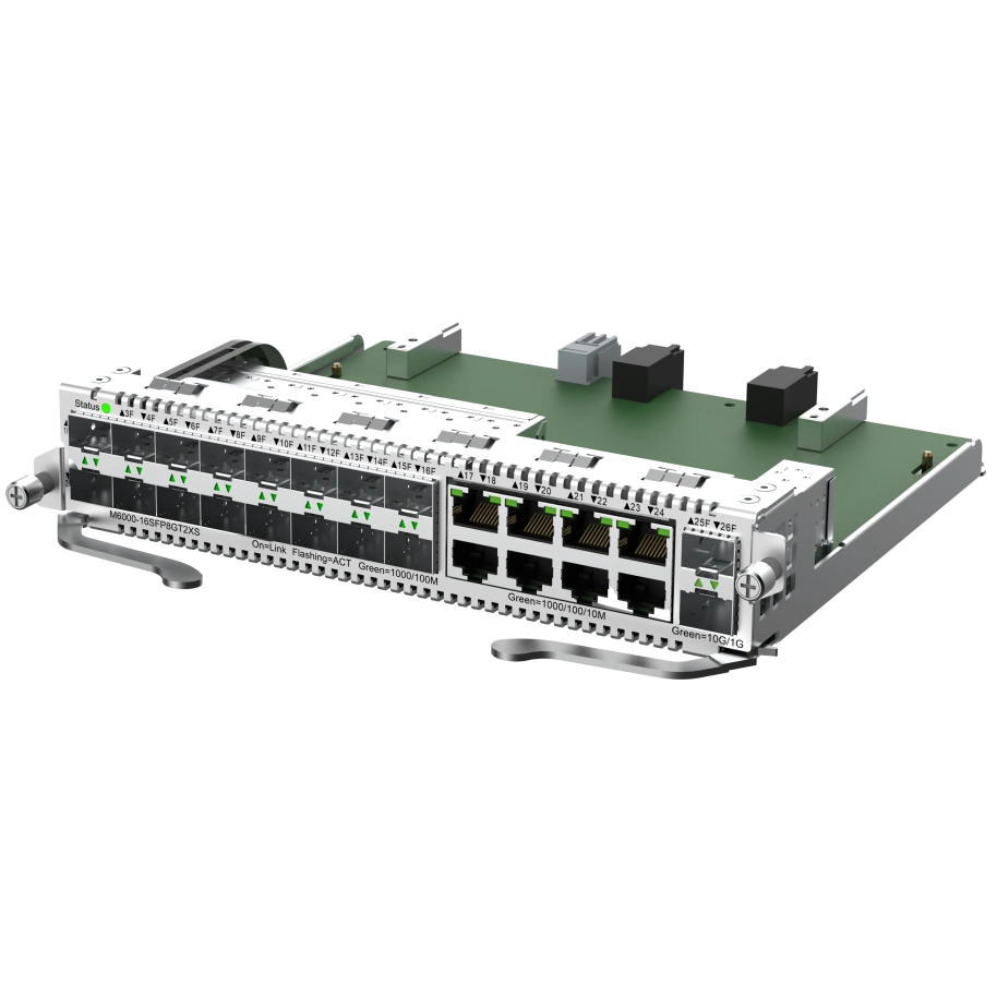 Плата Ruijie M6000-16SFP8GT2XS для комутатора RG-NBS6002