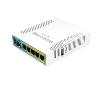 Маршрутизатор MikroTik hEX PoE (RB960PGS) 5-портовий PoE