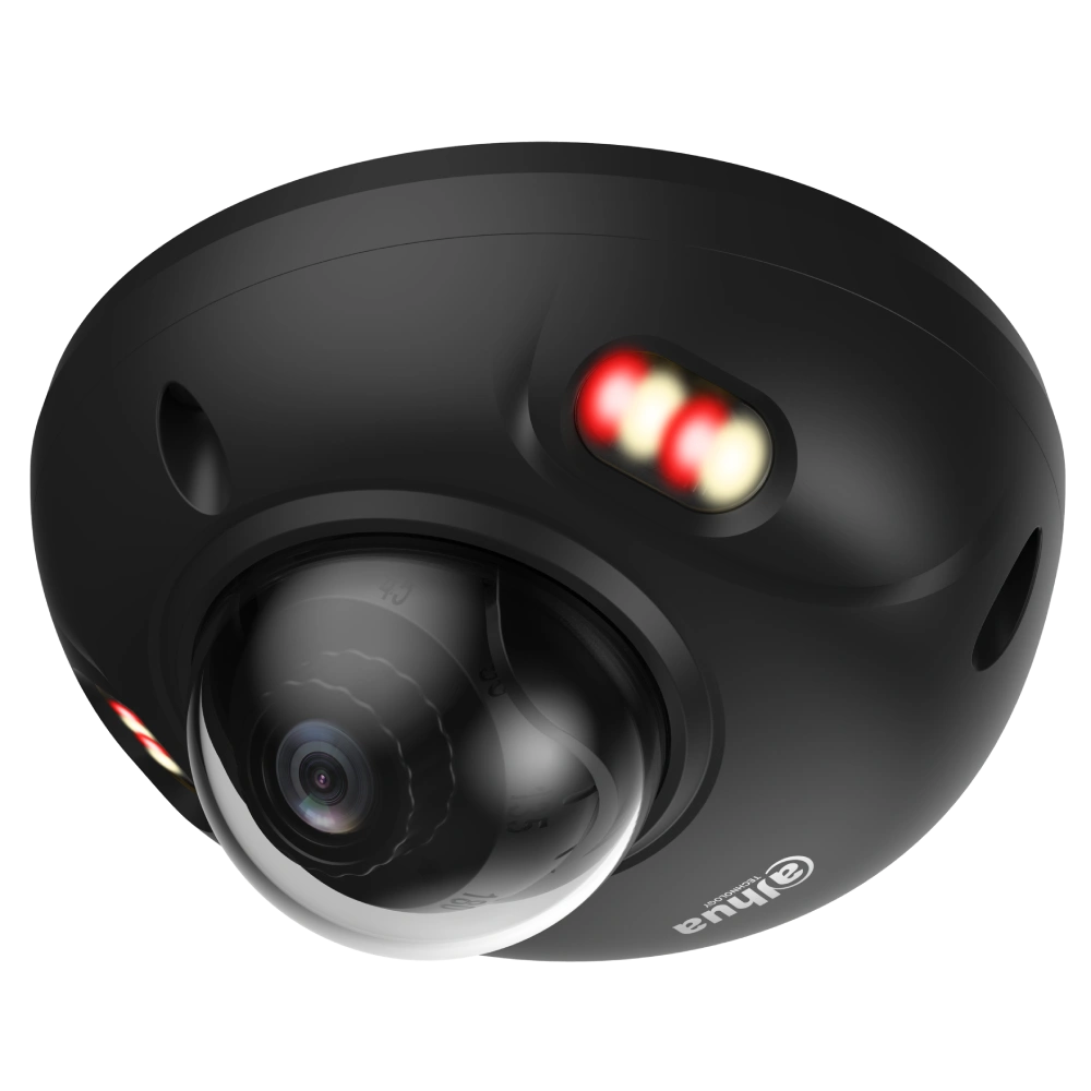 IP відеокамера Dahua DH-IPC-HDBW3649F-AS-IL-Black 6МП (2.8мм) з мікрофоном