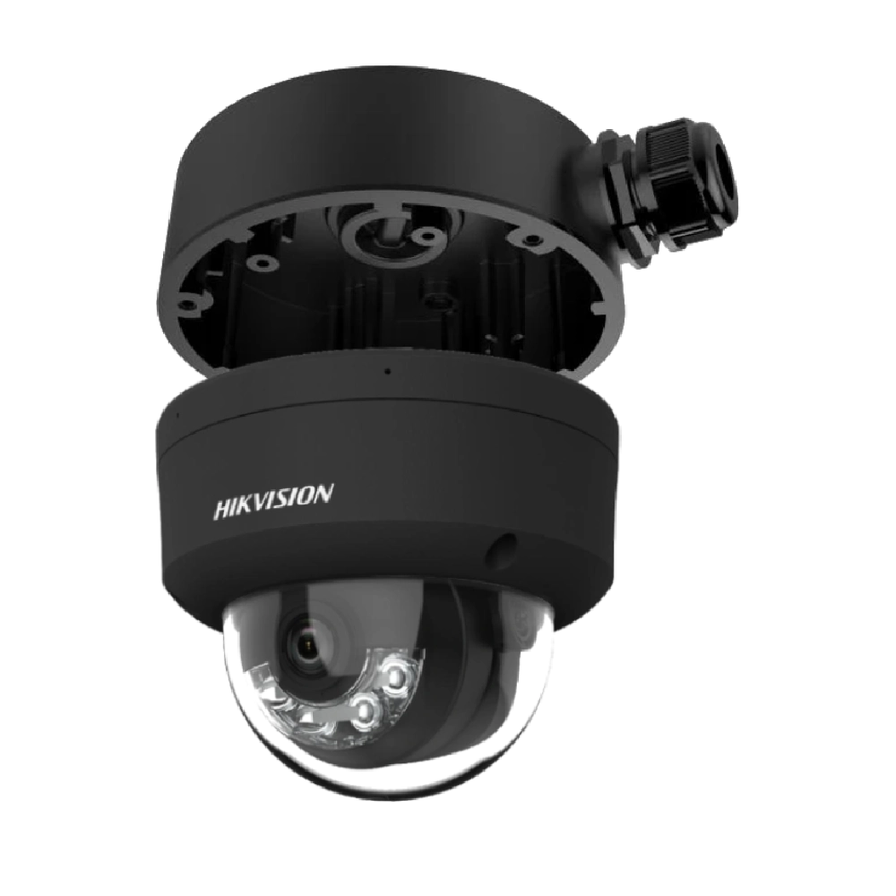 Разом дешевше Hikvision DS-2CD2143G2-LIS2U BLACK 2.8mm + DS-1280ZJ-DM46 BLACK