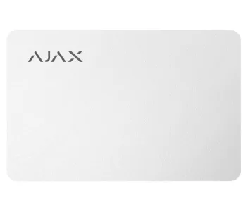 Безконтактна картка керування Ajax Pass white (3pcs)